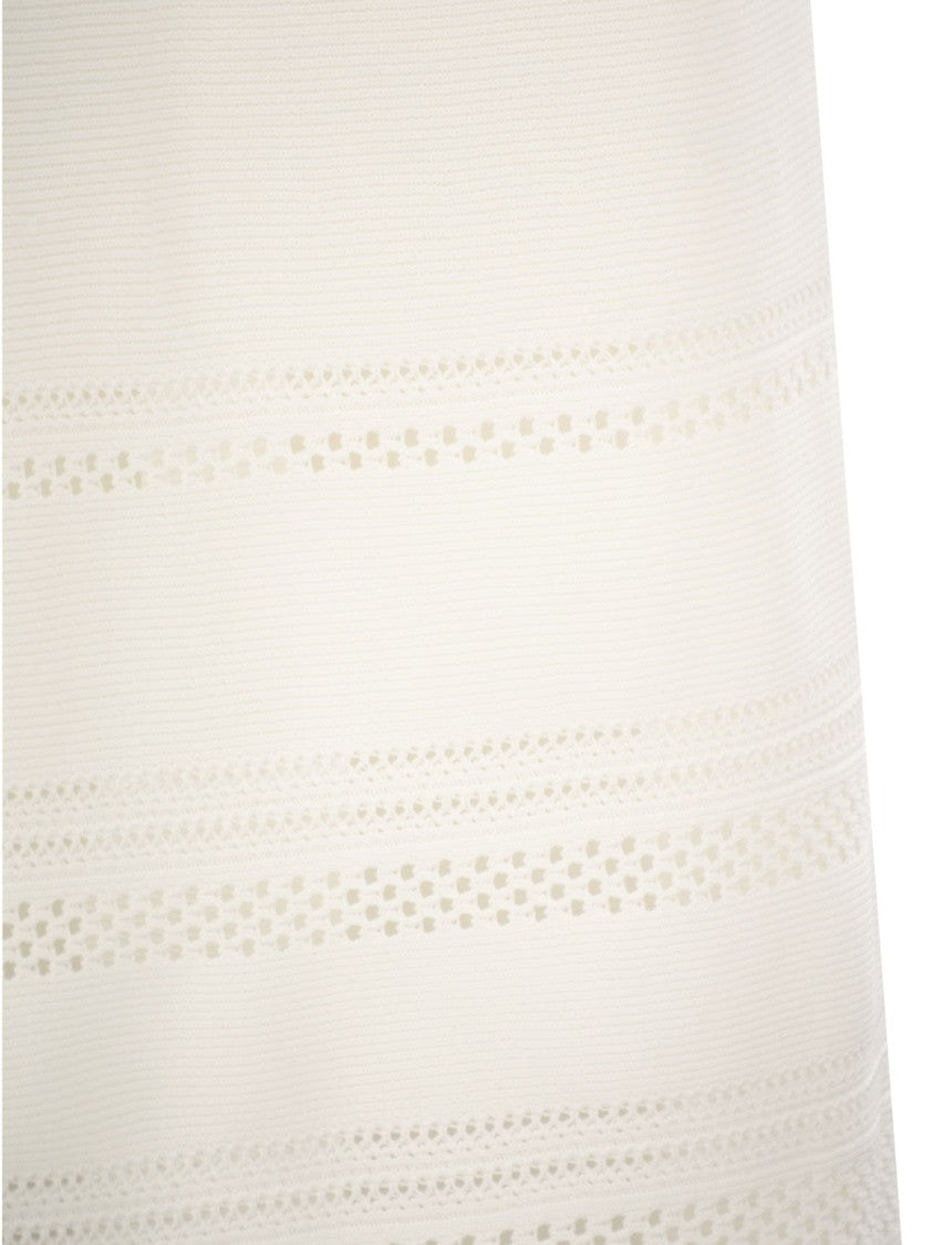 Fabiana Filippi Light Cotton Sleeveless Dress