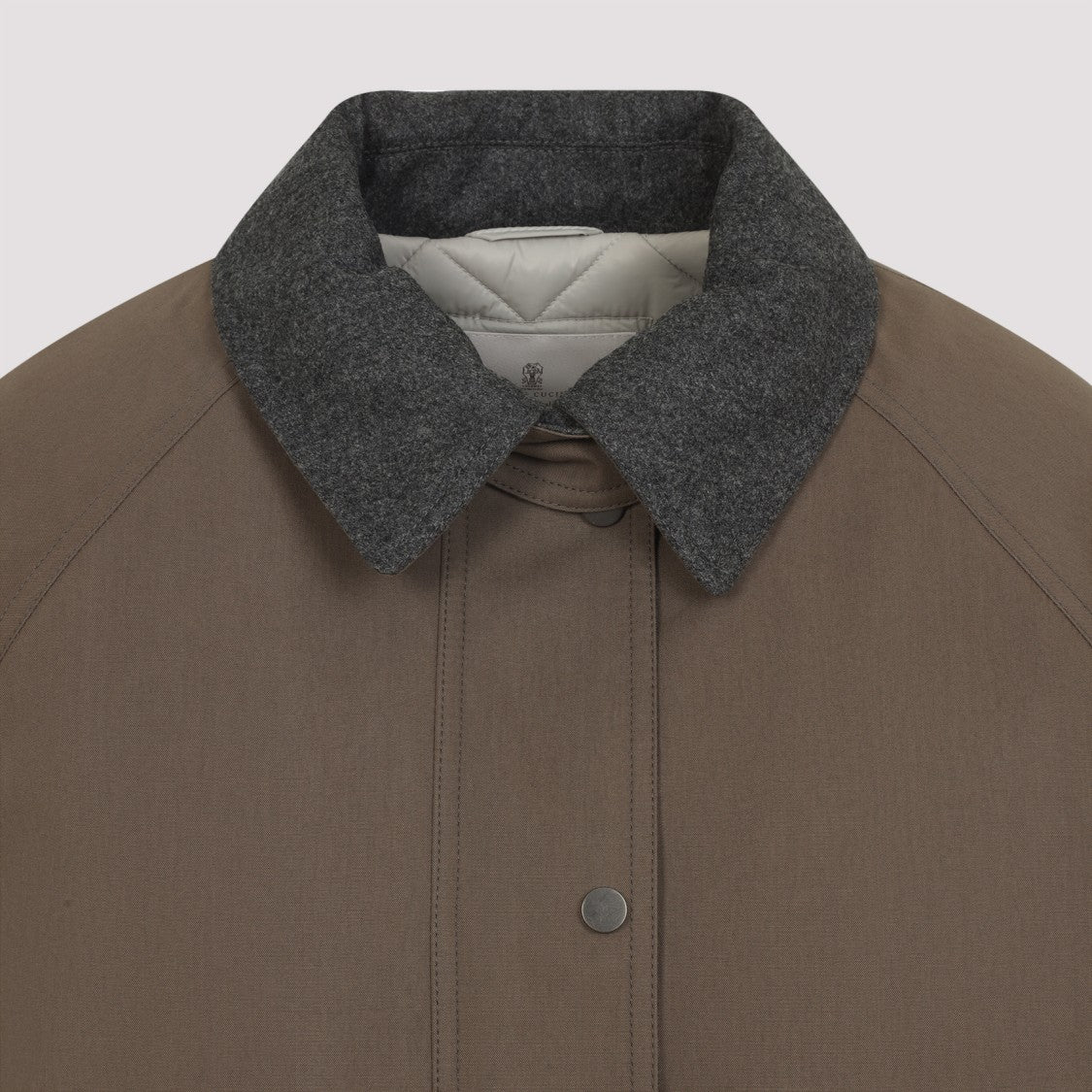 Brunello Cucinelli Brown Cotton Jacket
