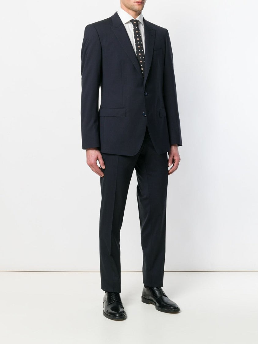 Dolce & Gabbana Refined Blue Wool Blend Suit