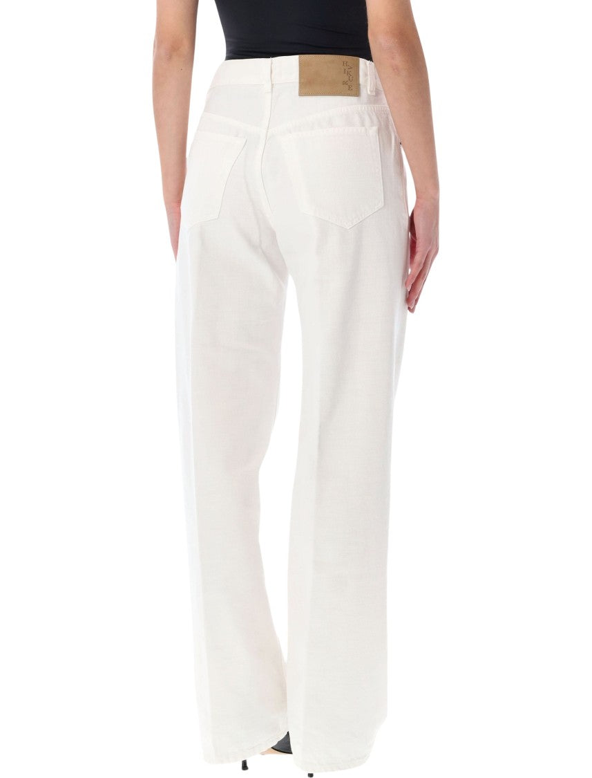 Haikure Bonnie Straight Fit Washed Jeans