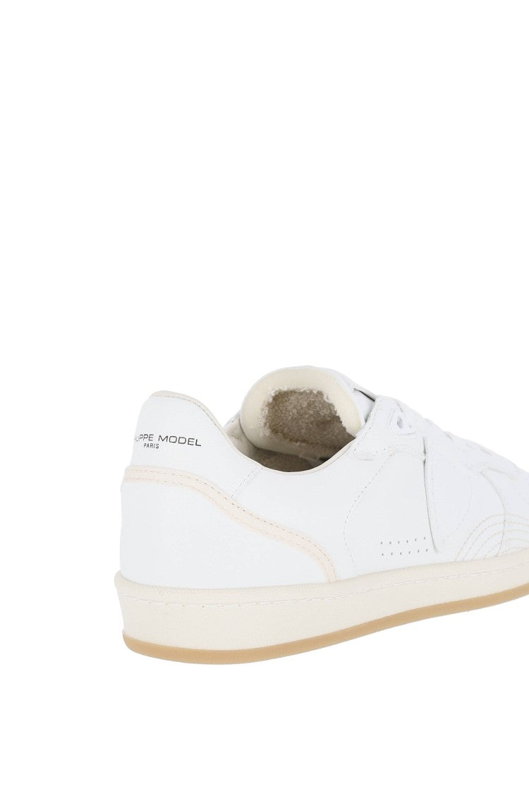 Philippe Model Pigalle Total White Leather Sneakers