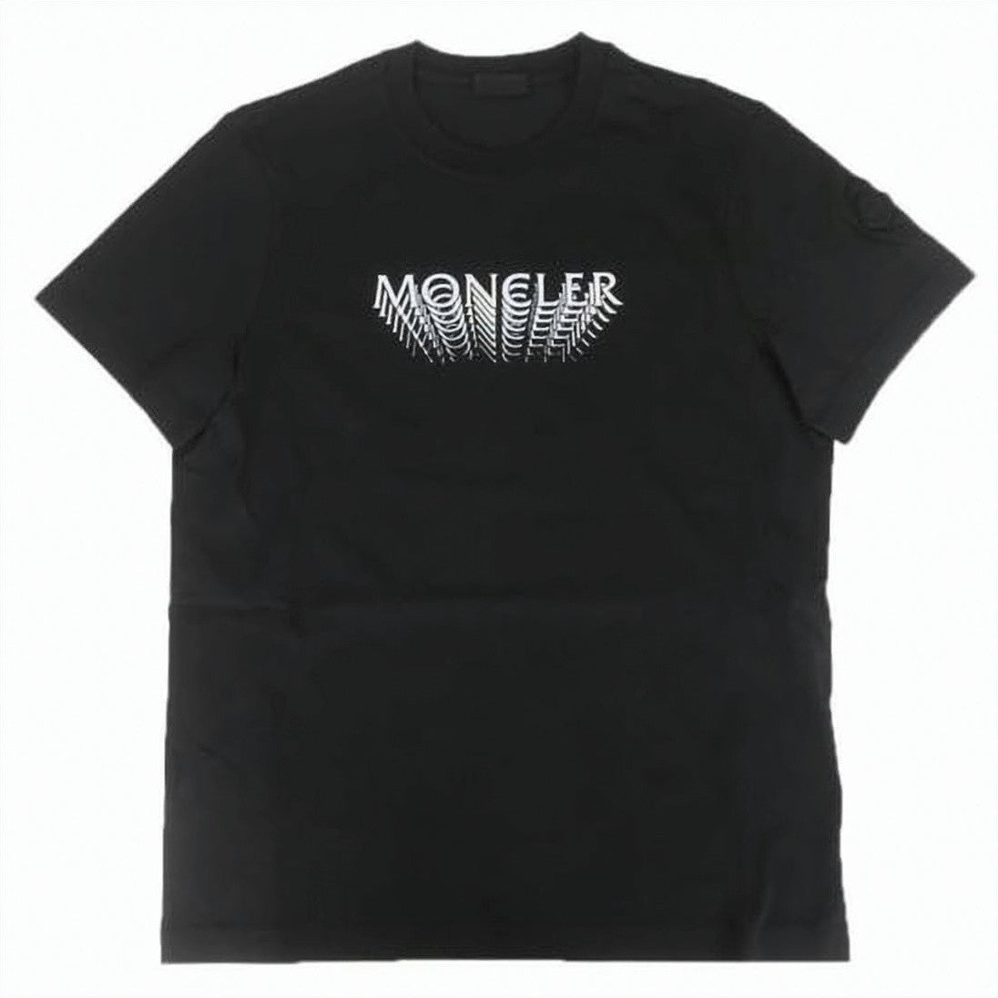 Moncler Short-Sleeve Cotton T-Shirt With Graphic Design