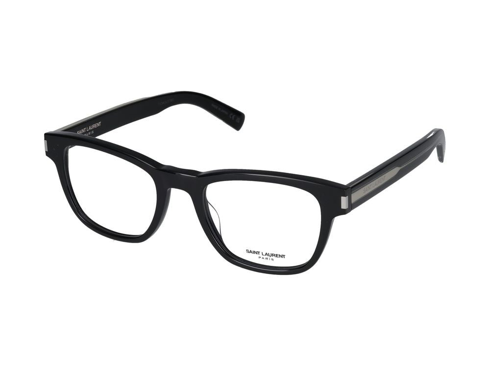 Saint Laurent Eyeglasses Sl 664 001 Black Crystal Transparent 52/20/145