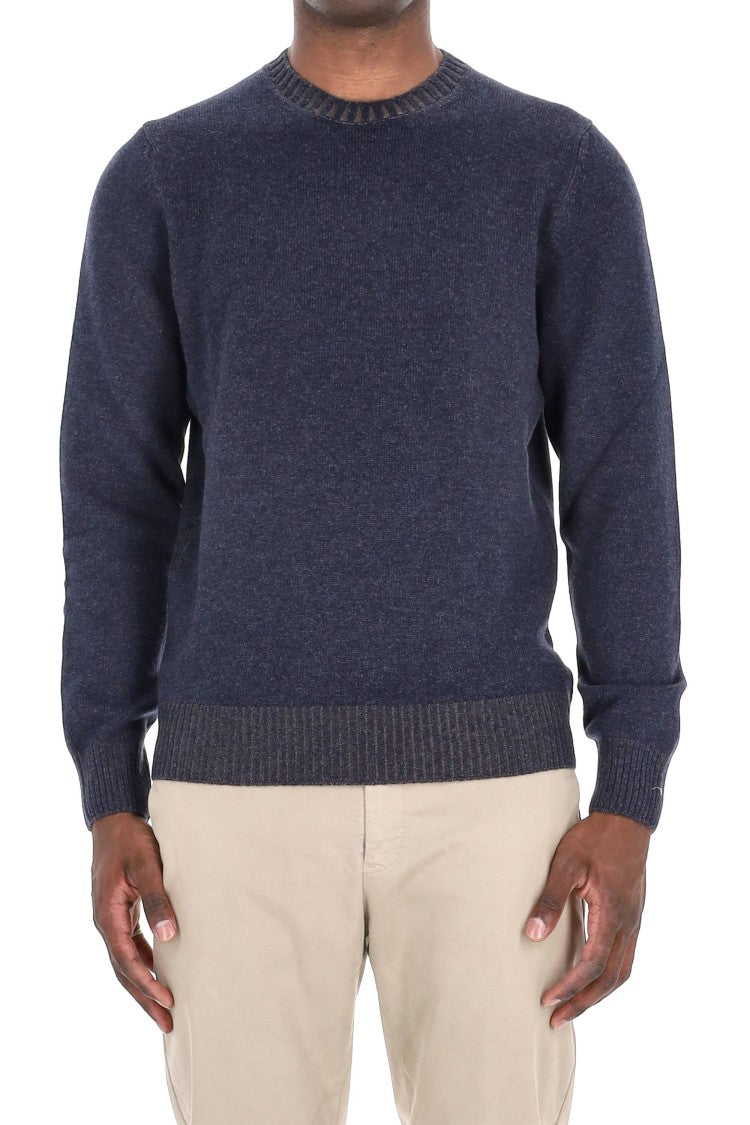 Barba Vanisé Crewneck In Wool-Viscose-Cashmere