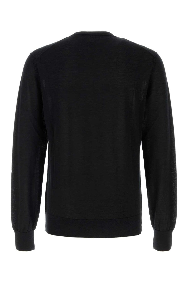Dolce & Gabbana Black Cashmere Sweater