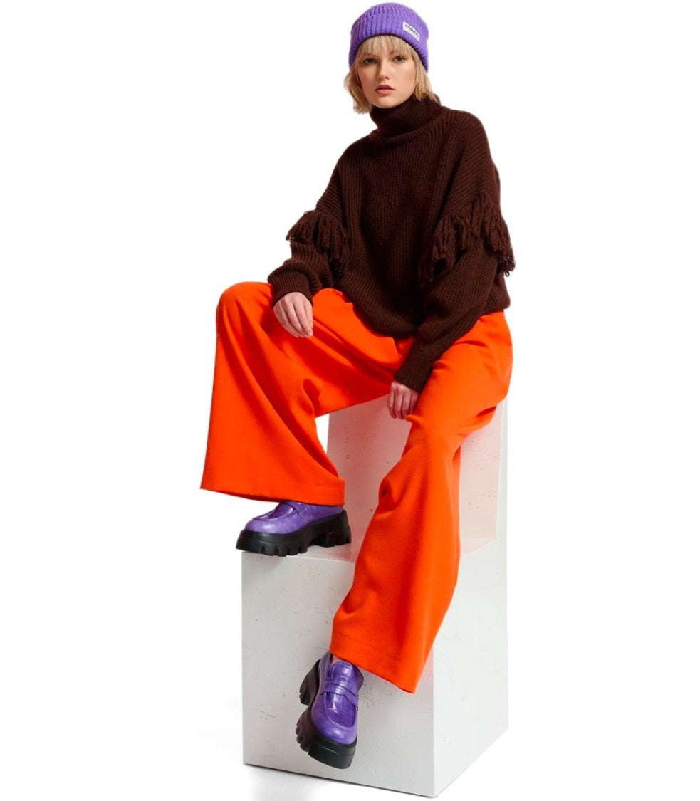 Essentiel Antwerp Employee Orange Wide Leg Pants