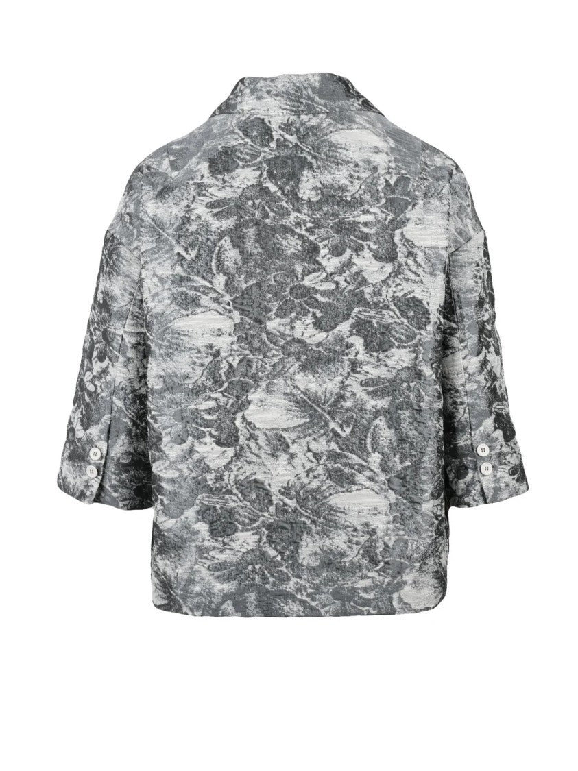 Douuod Oversized Brocade Jacket