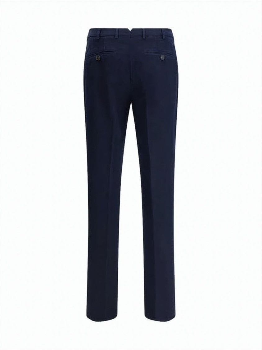 Brunello Cucinelli Refined Tailored Straight Pants With Button Details