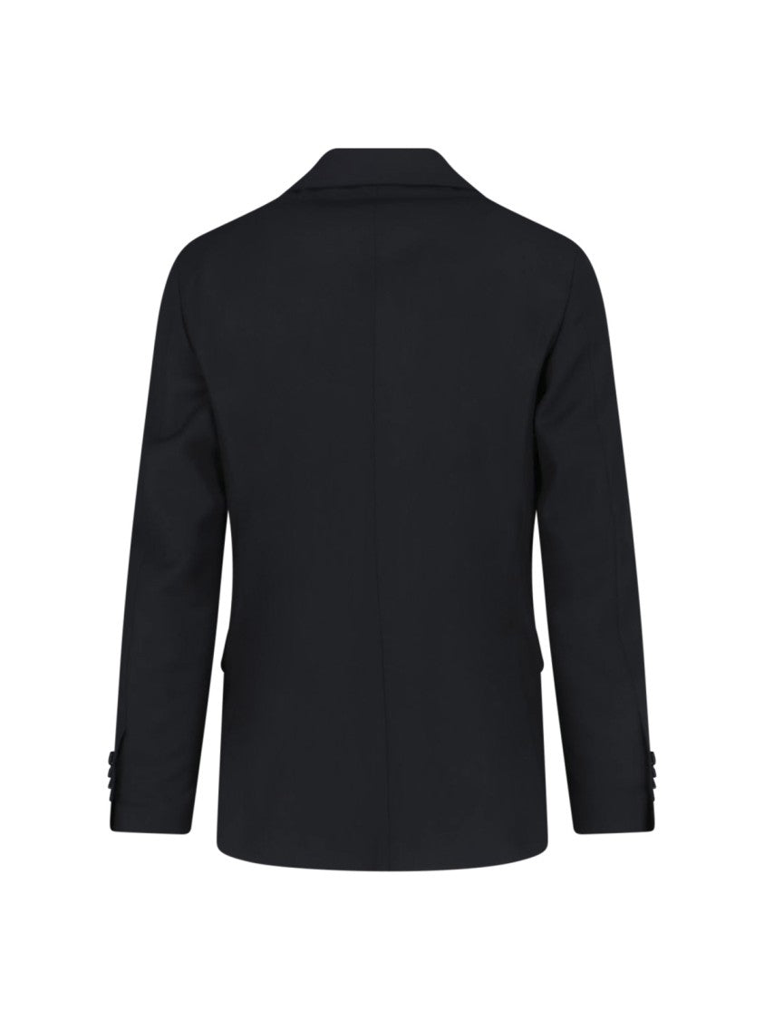 Lardini Single-Breasted Suit Black
