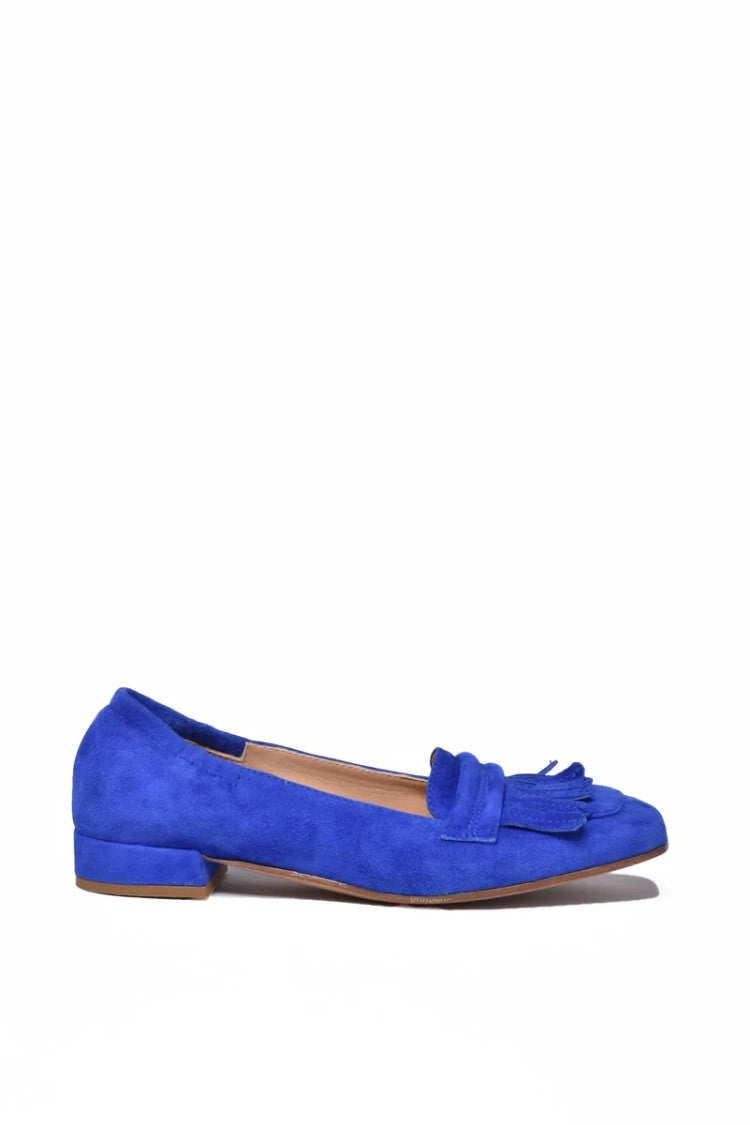 Giancarlo Abbigliamento Suede Loafer - Royal Blue