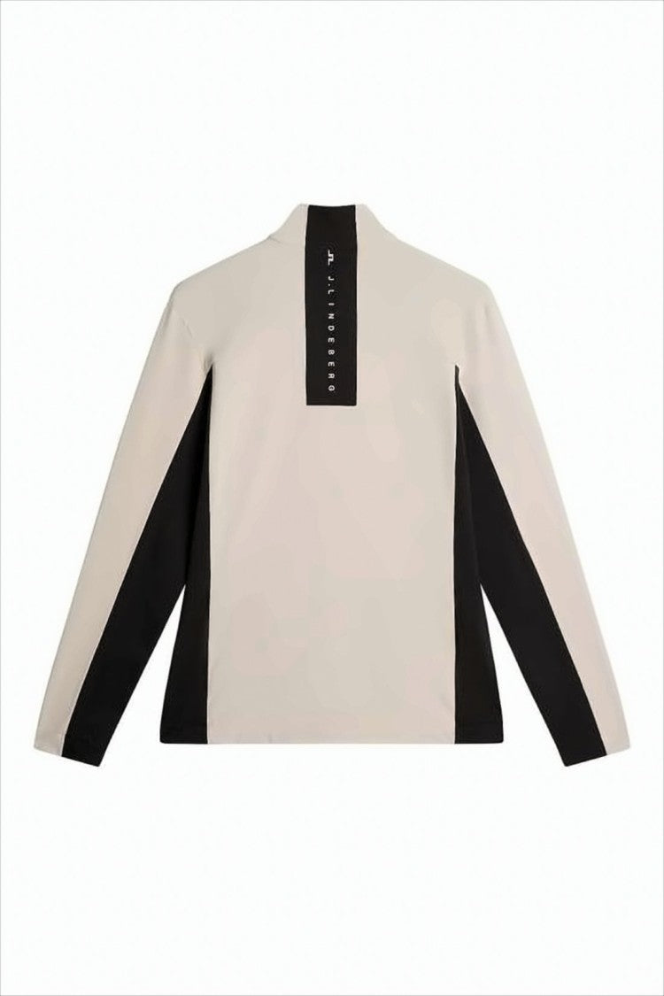 J Lindeberg Contrasting Panel Jacket With Front Zipper Closure