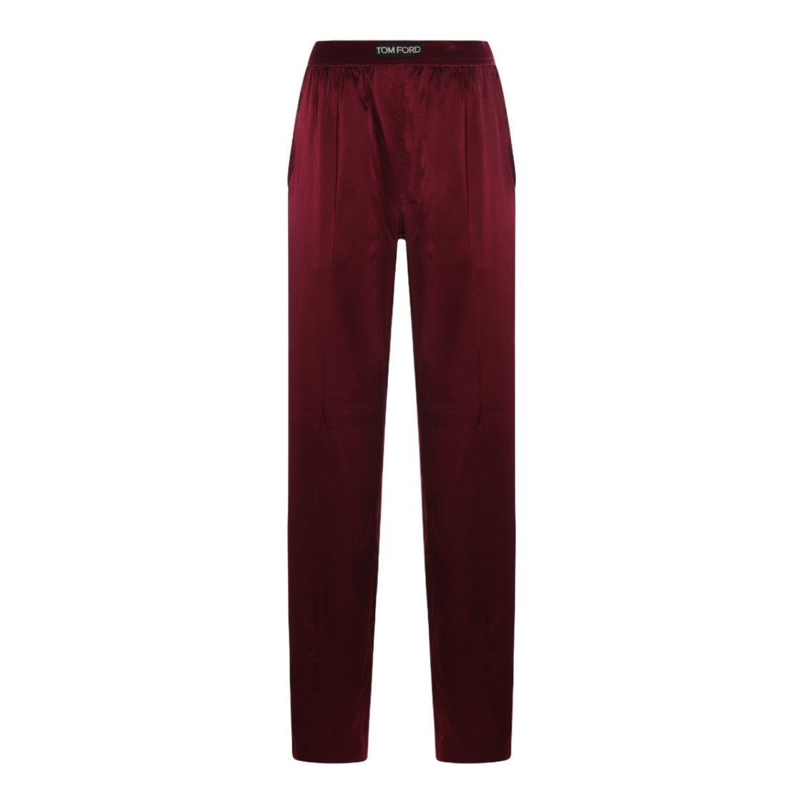 Tom Ford Straight-Leg Trousers With Elastic Waistband