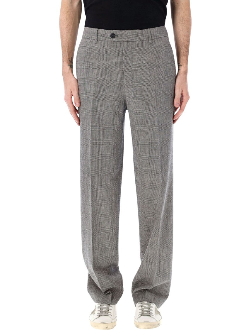 Golden Goose Prince Of Wales Check Slim Pants