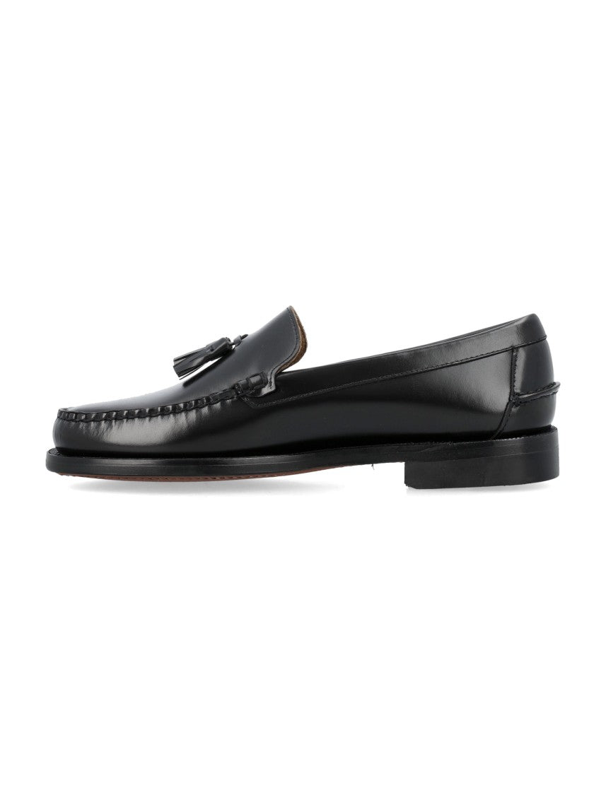 Sebago Black Leather Loafers