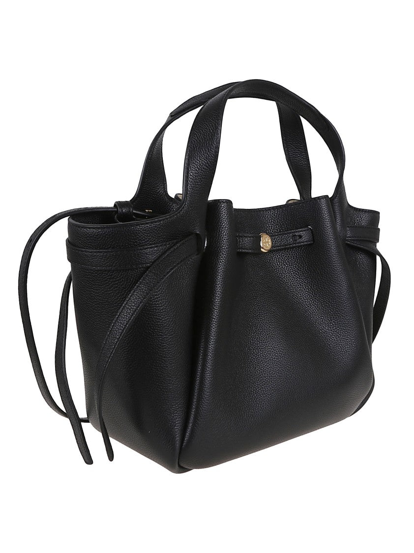 Tory Burch Hammered Leather Shoulder Bag