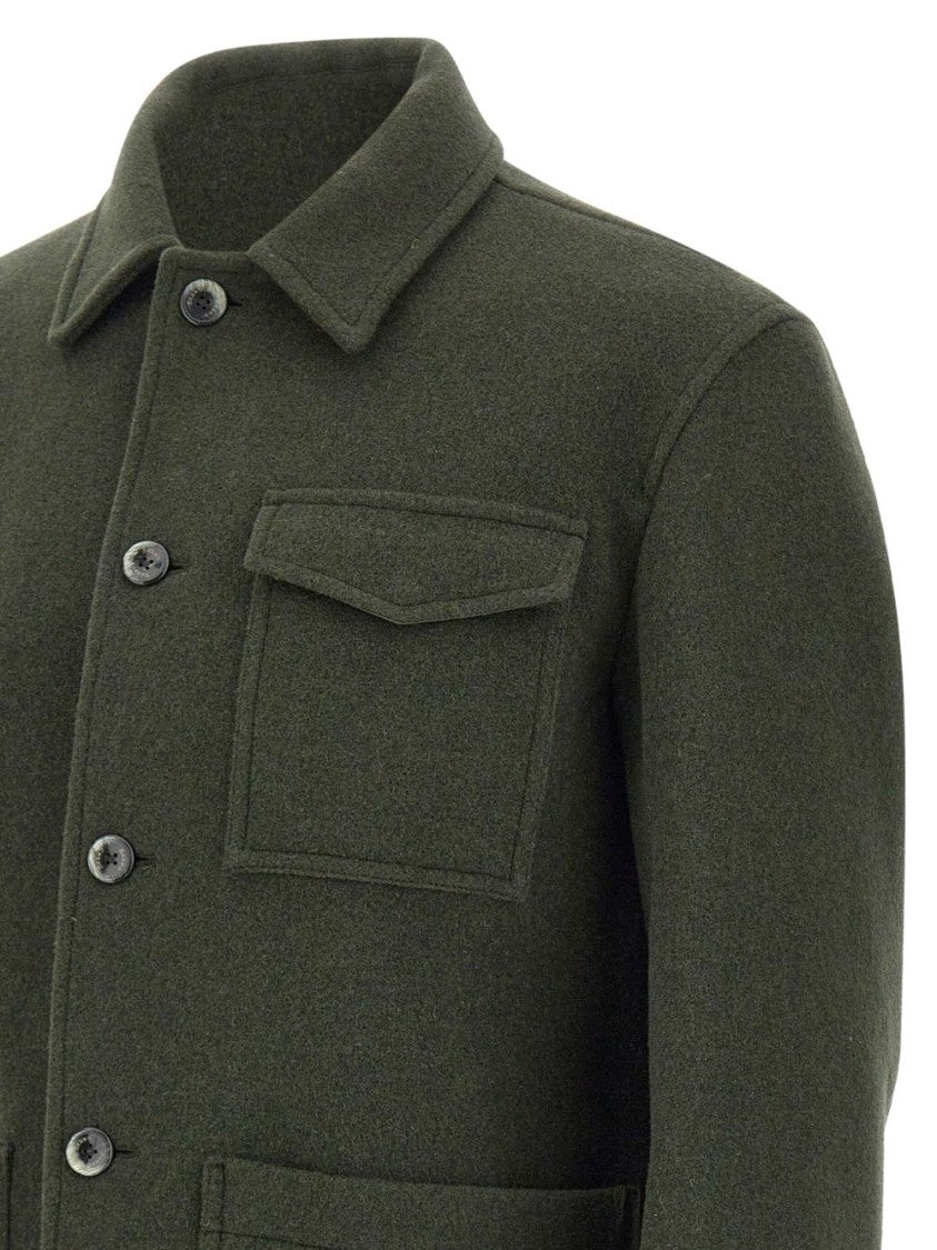 Herno Soft Recycled Wool Field Jacket