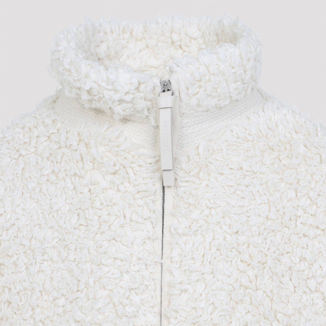 Jil Sander Zip Up 187 Gd Ivory Cotton Jacket
