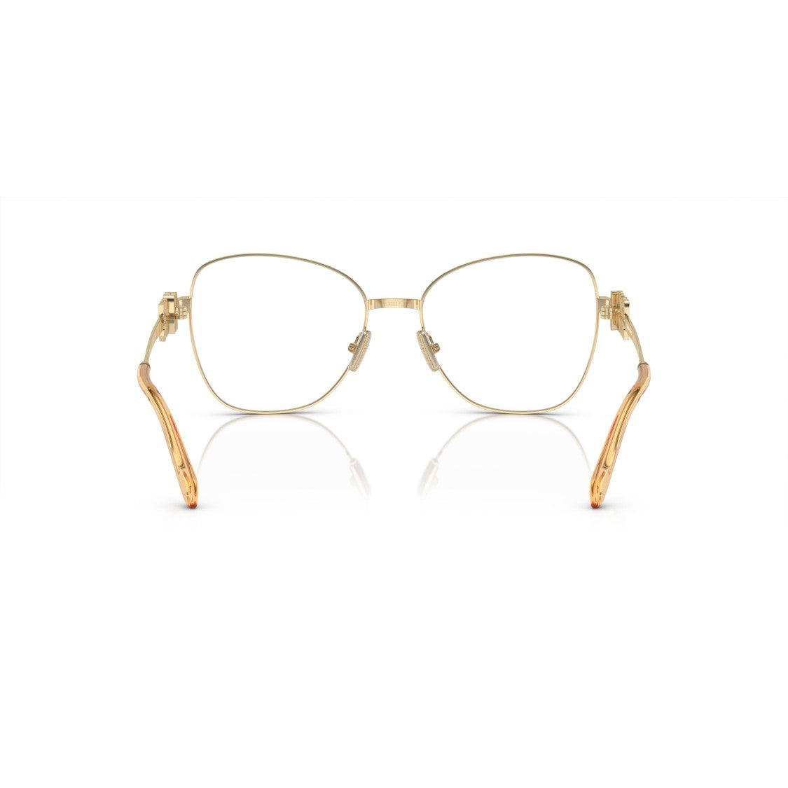 Miu Miu 0Mu 50Xv Gold-Finished Metal Frame Sunglasses
