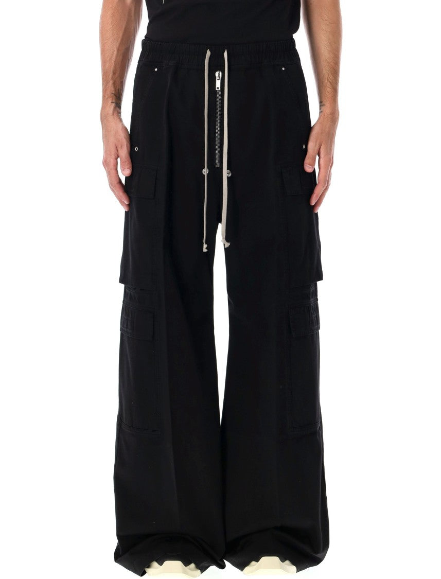 Drkshdw By Rick Owens Drkshdw Double Cargo Jumbo Belas Cotton Pant