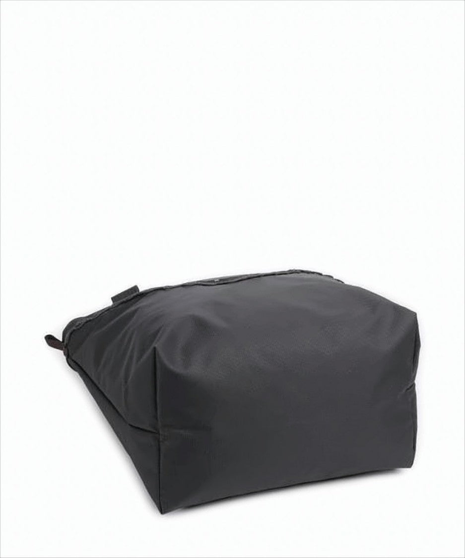 Klattermusen Spacious Black Duffle Bag With Adjustable Strap