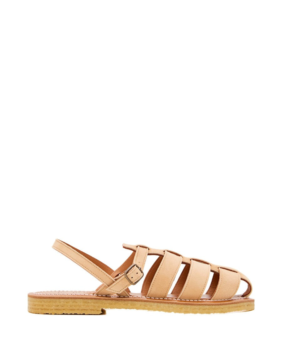 K Jacques St Tropez Lemonia Leather Sandal