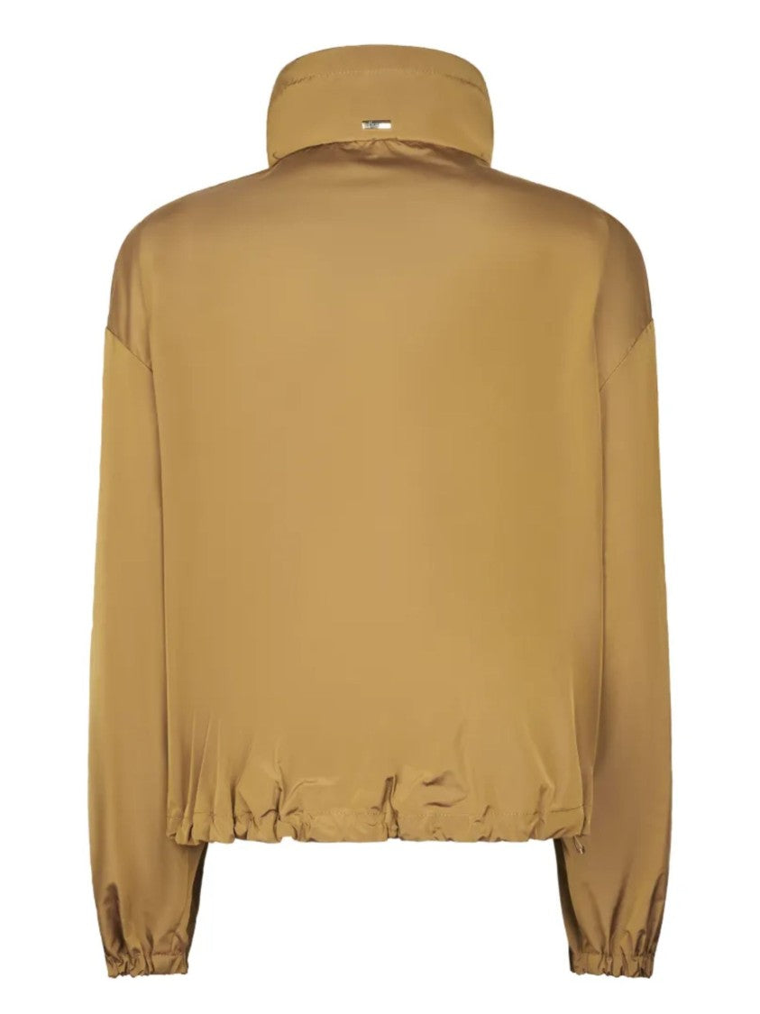 Herno Brown New Techno Taffeta Jacket