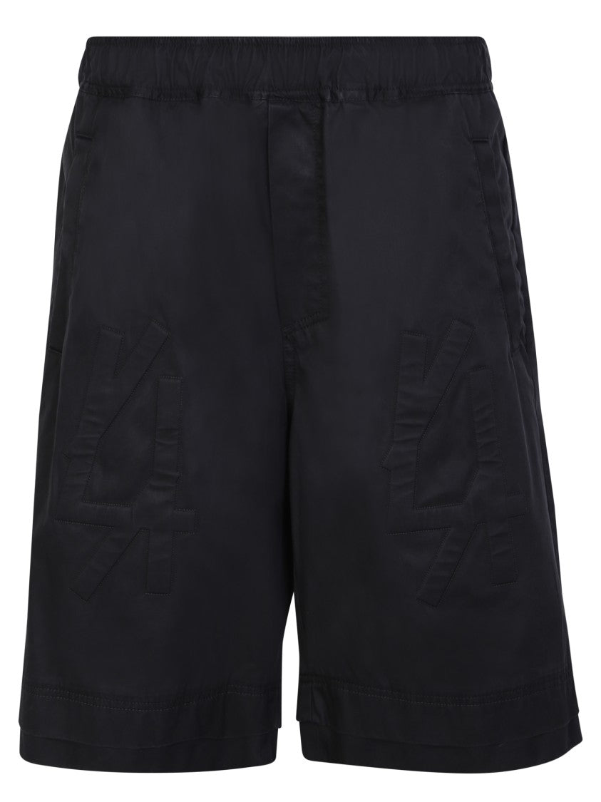 44 Label Group Black Cotton Shorts