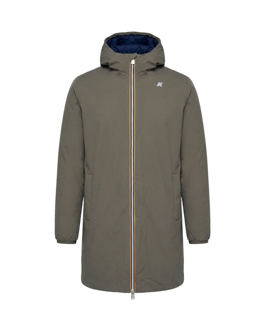 K-Way Reversible Water-Resistant Jacob St Warm Jacket
