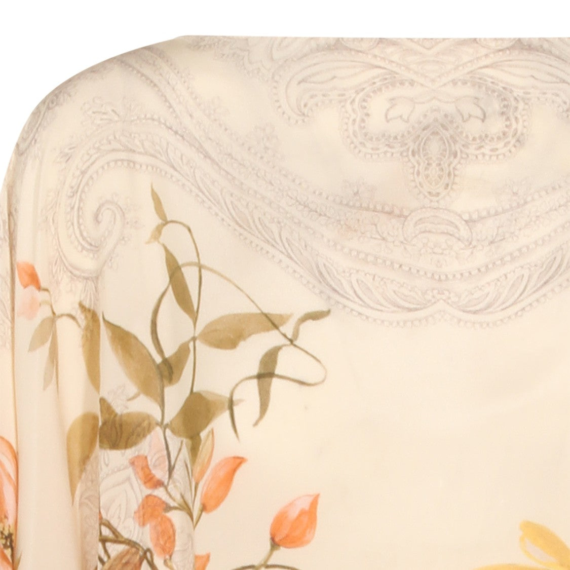 Etro White Silk Top