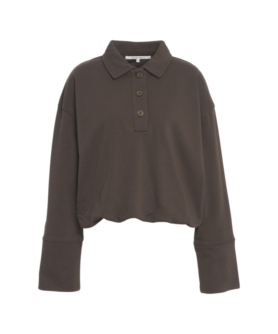 Second Female Abadell' Fleece Polo Shirt