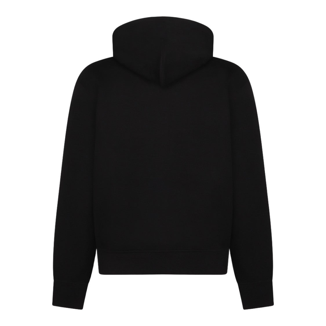 Mackage Classic Black Knit Hooded Sweatshirt