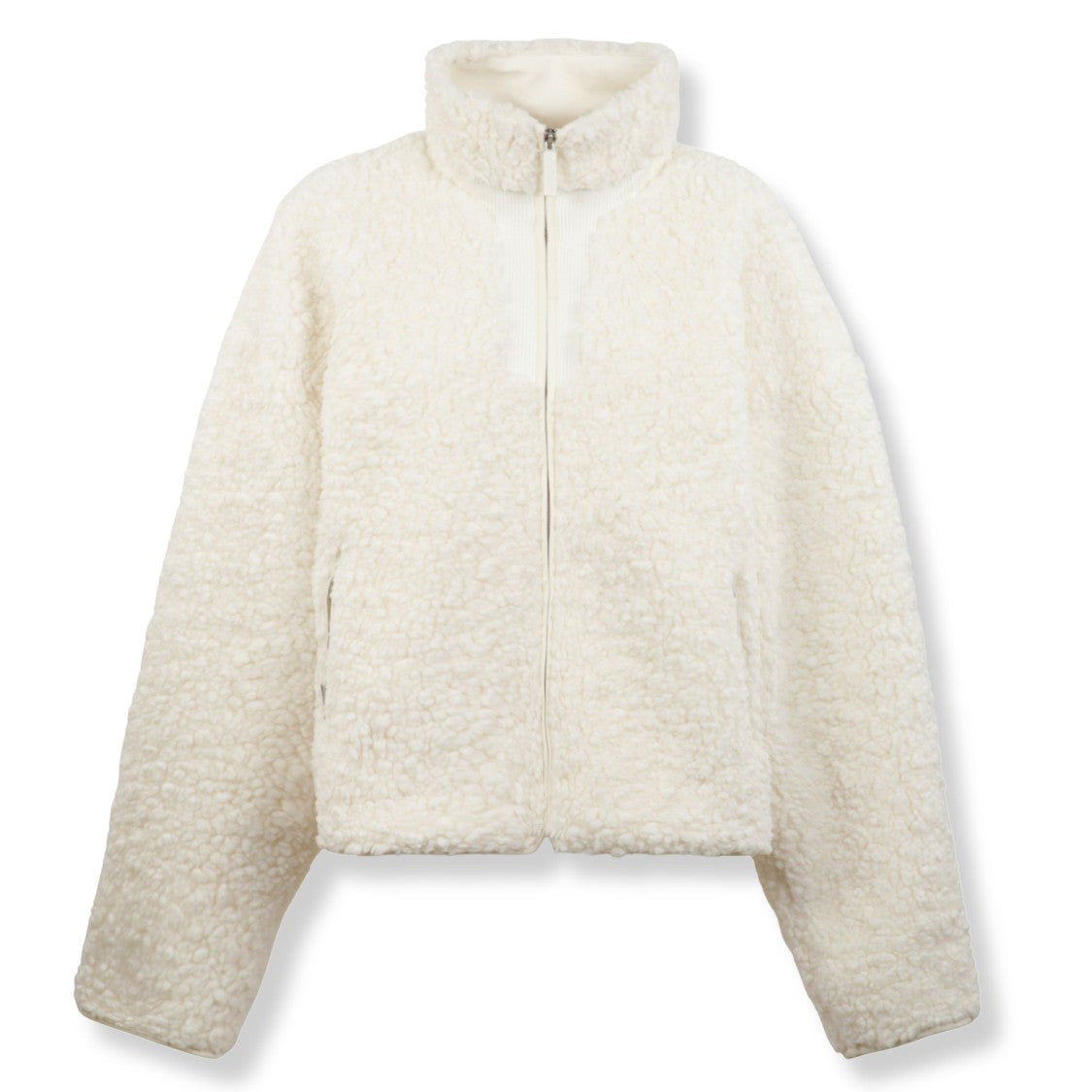 Entire Studios Bouclé High-Neck Zip Jacket