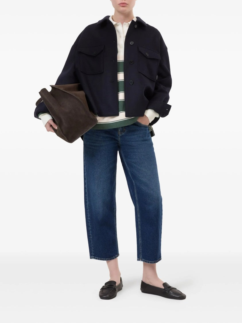 Closed Blue Wash Mid Rise Denim Pants