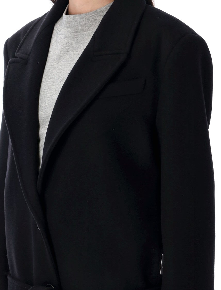 The Attico Belted Long Coat