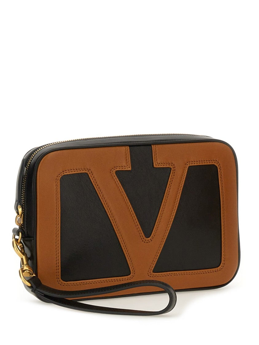 Valentino Garavani Viva Superstar Nappa Leather Pouch