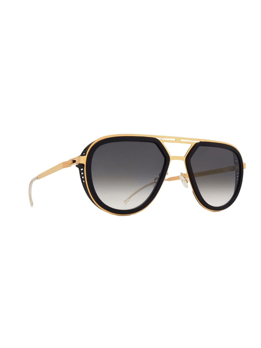 Mykita Bold Oversized Metal Frame Sunglasses
