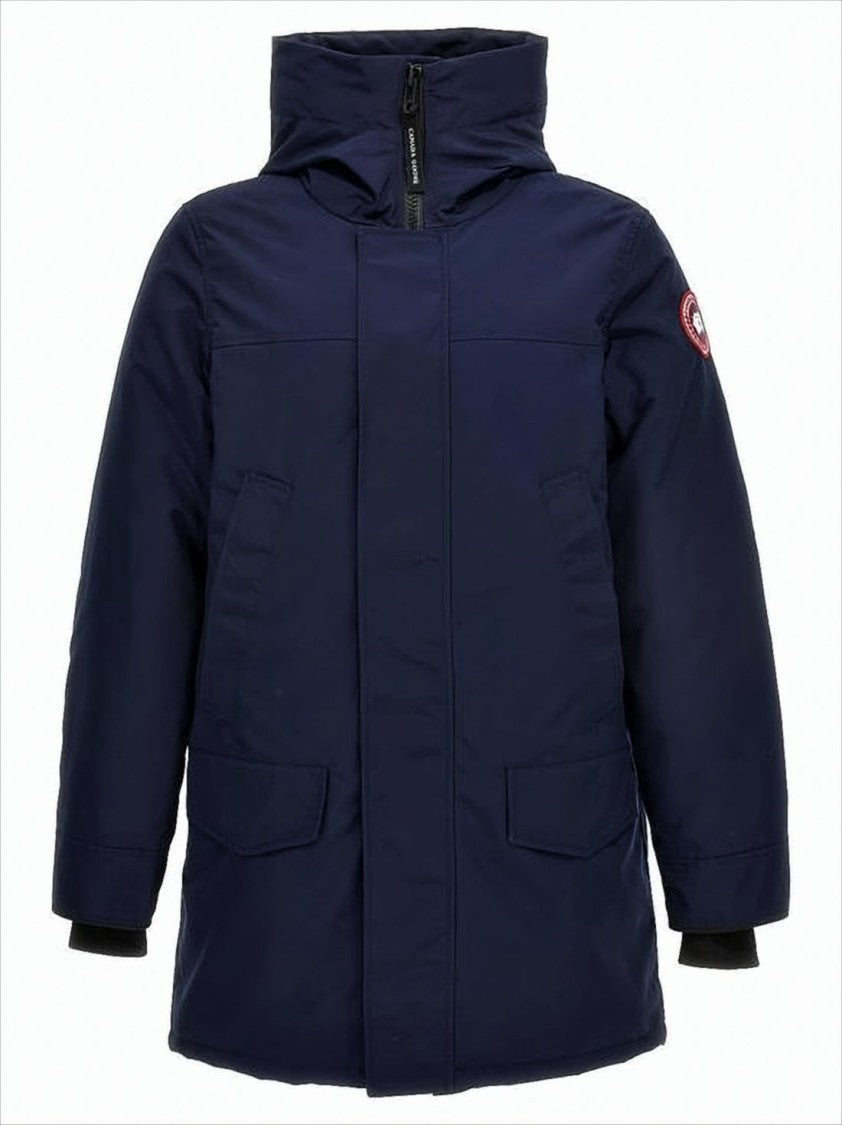 Canada Goose High-Collar Down Jacket With Concealed Front Zipper