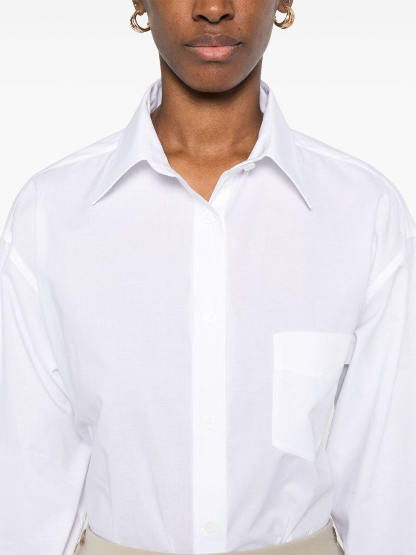 Moschino Curved Hem Shirt