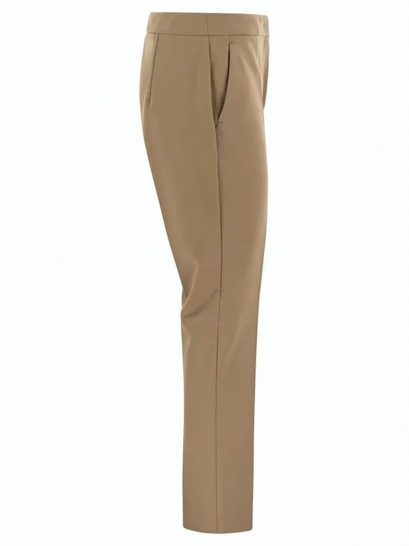Max Mara Slim-Tapered Tailored Suit Pants With Clean Finish