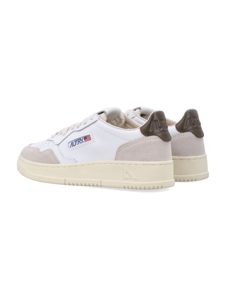 Autry Medalist Low Leather Suede Sneakers