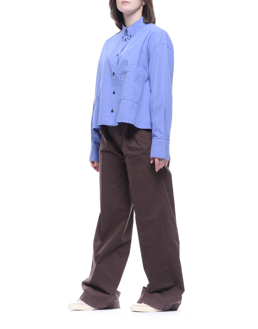 Cellar Door Brown Jonap Cotton Chino Trousers