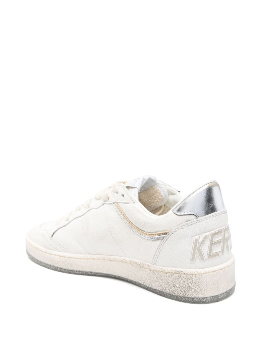 Golden Goose Ballstar Sneakers With Laminated Star
