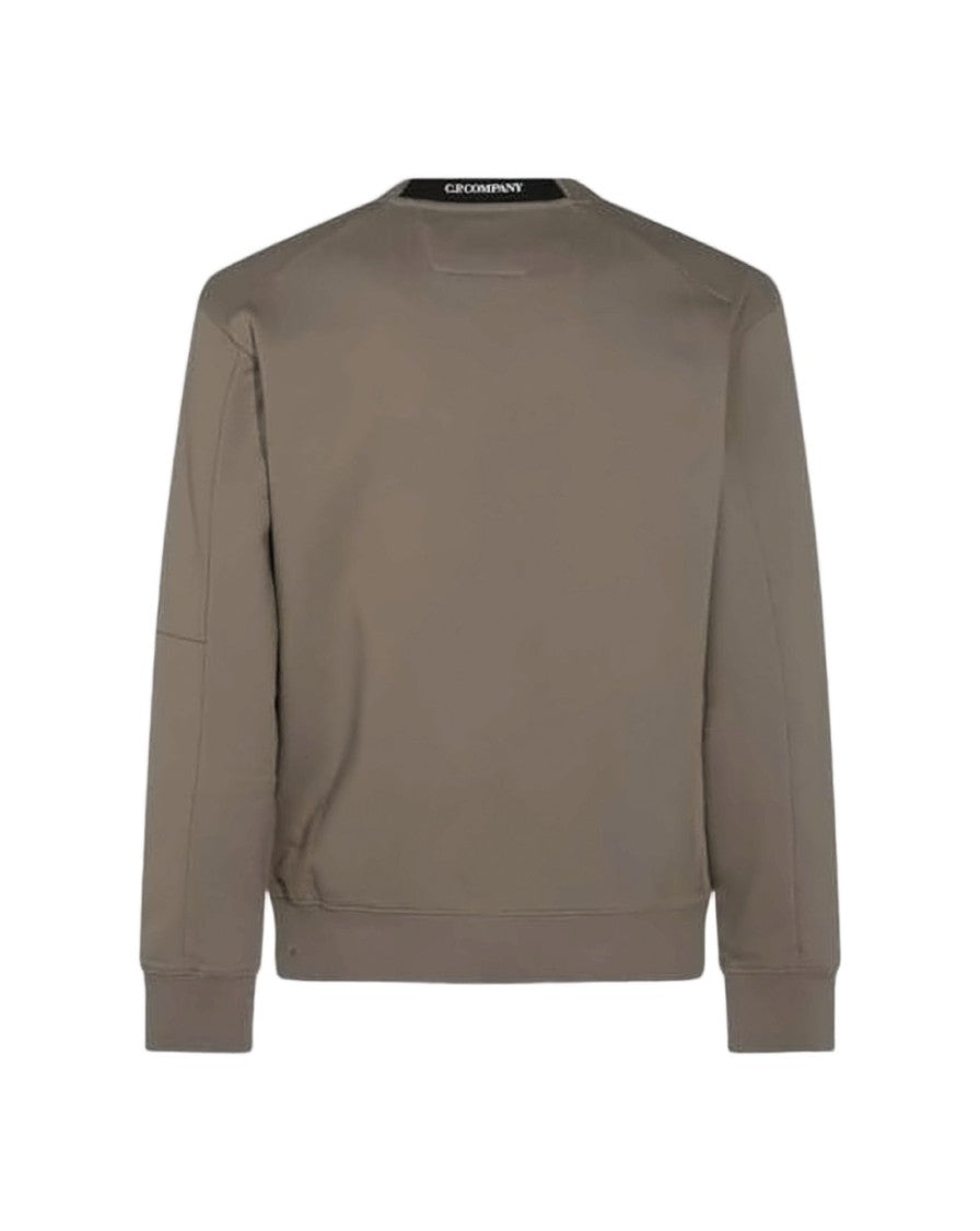 C.P. Company Crewneck Sweatshirt With Zippered Pocket