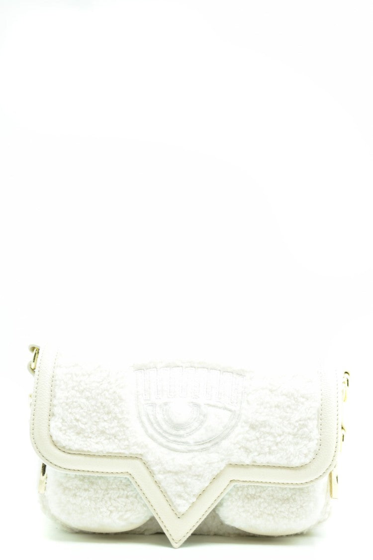 Chiara Ferragni White Shoulder Bag