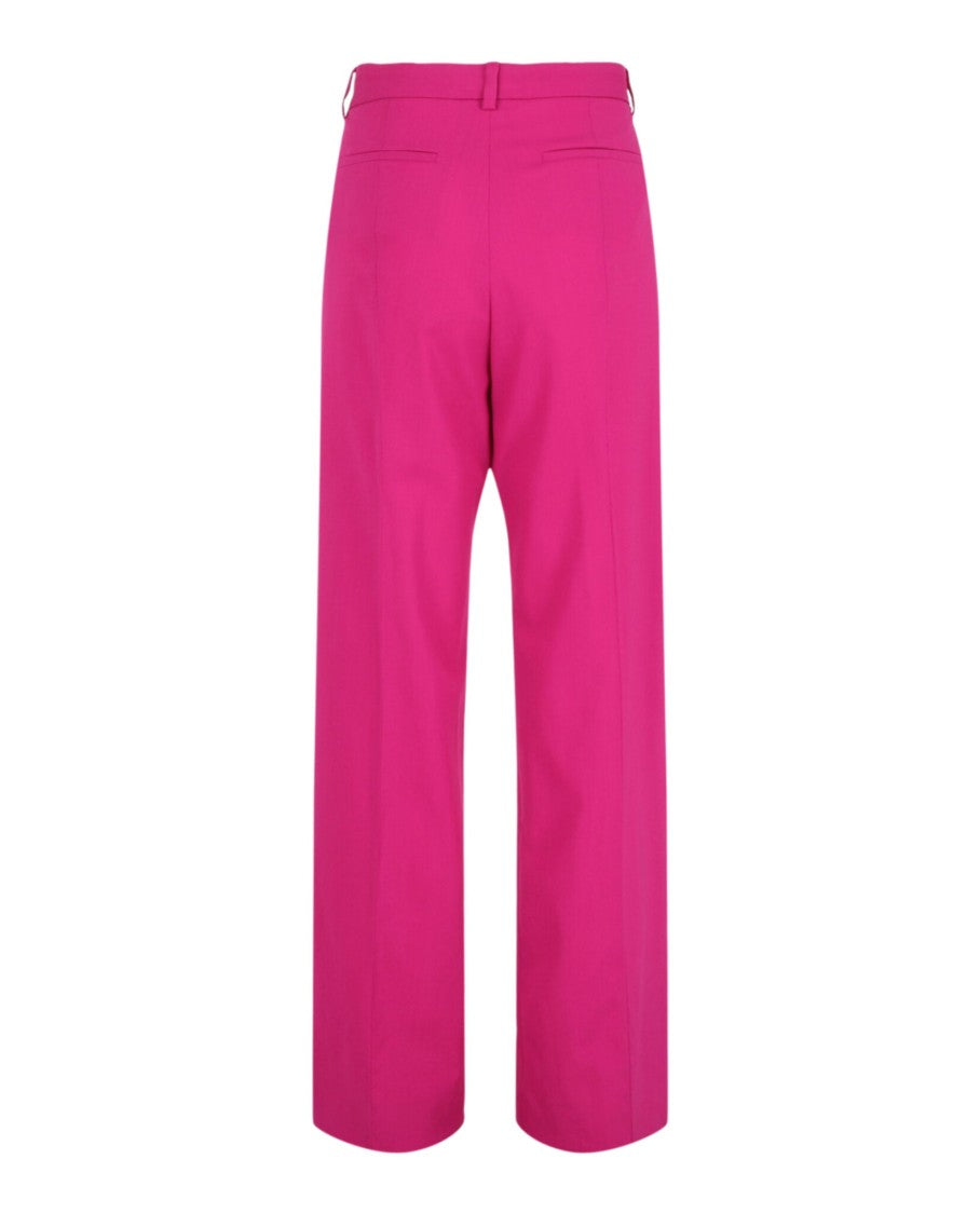 Versace Logo-Plaque Tailored Trousers