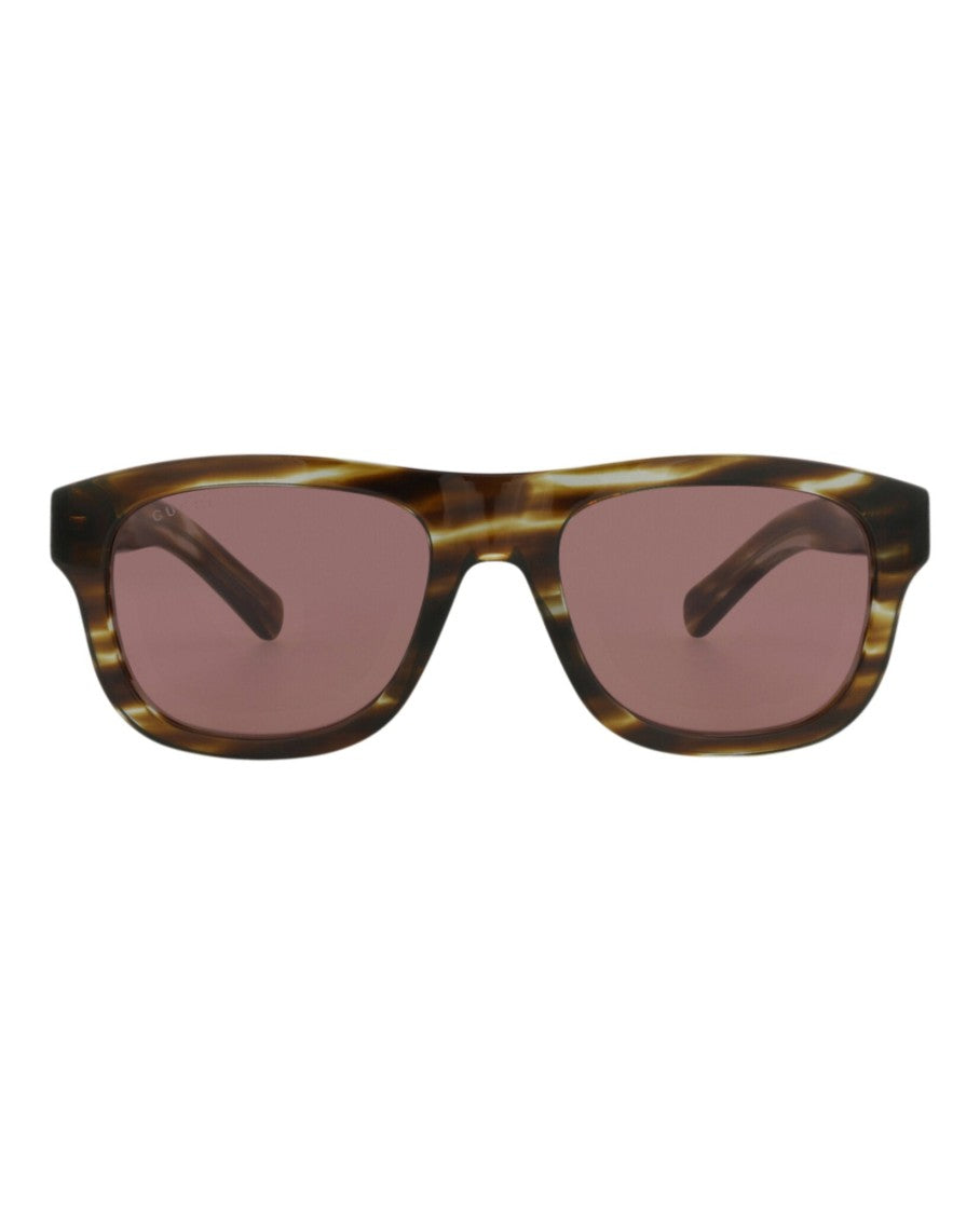 Gucci Square-Frame Recycled Acetate Sunglasses