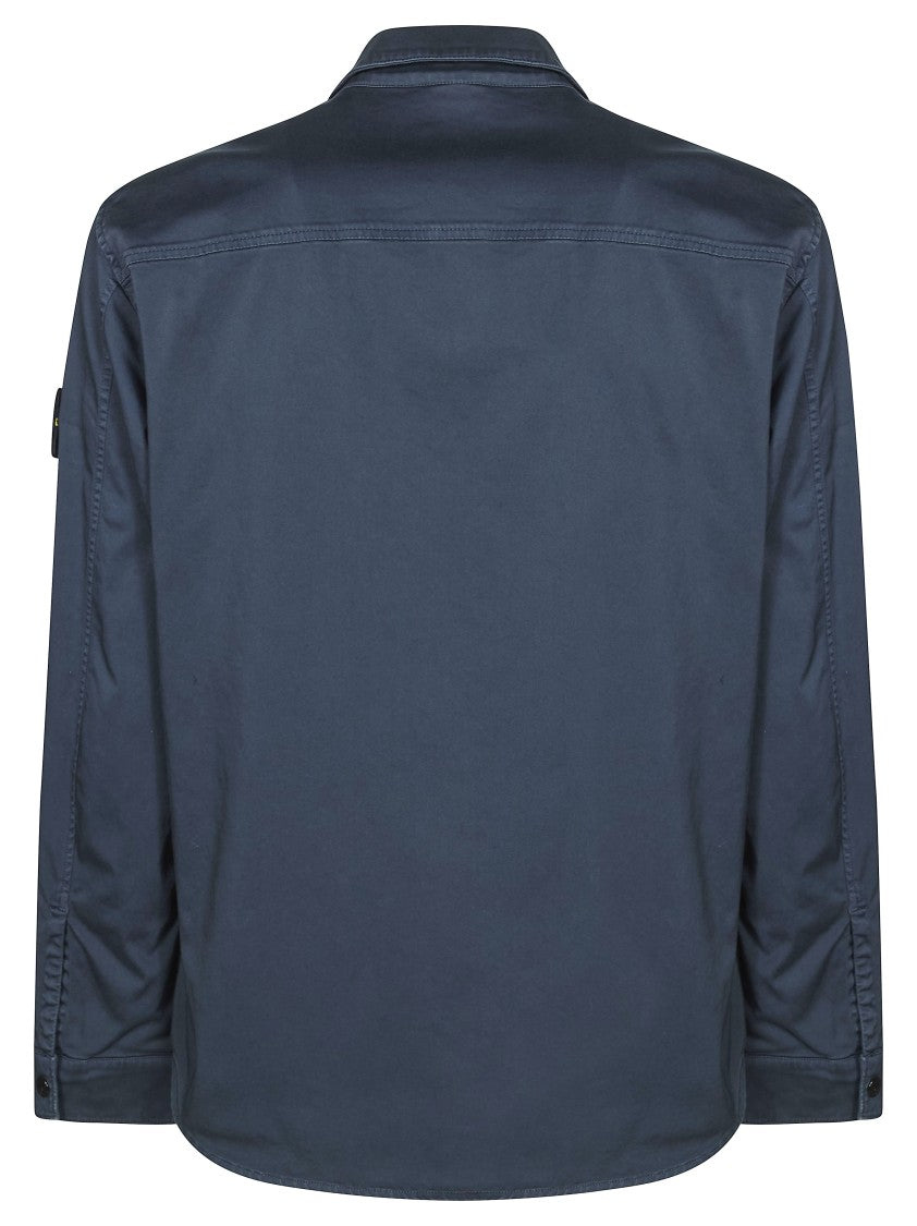 Stone Island Cotton Blend Sleeve Patch Jacket