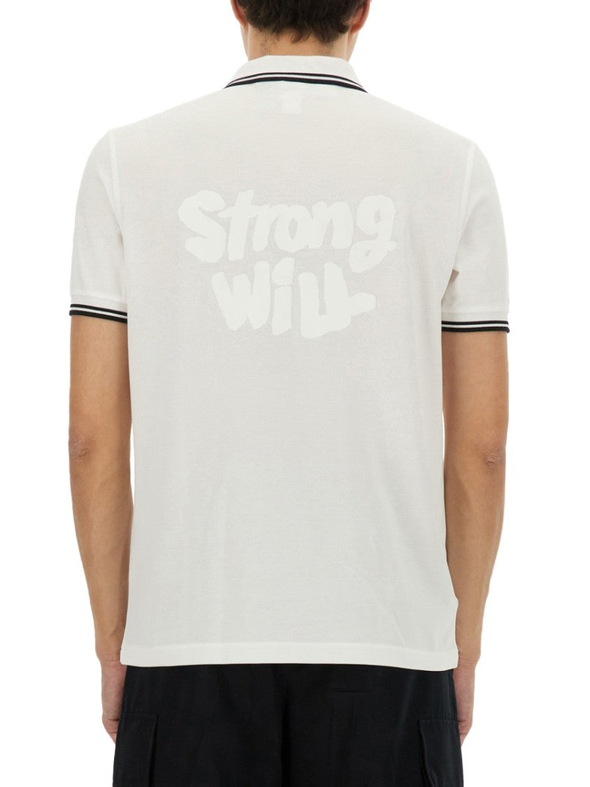 Comme Des Garçons "Strong Will" Polo Shirt