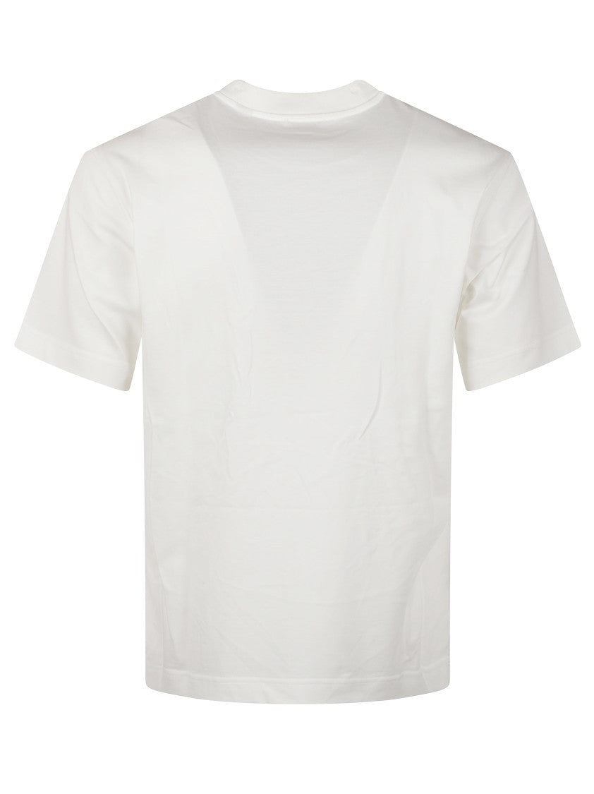 Burberry Short-Sleeve T-Shirt With Knight Embroidery