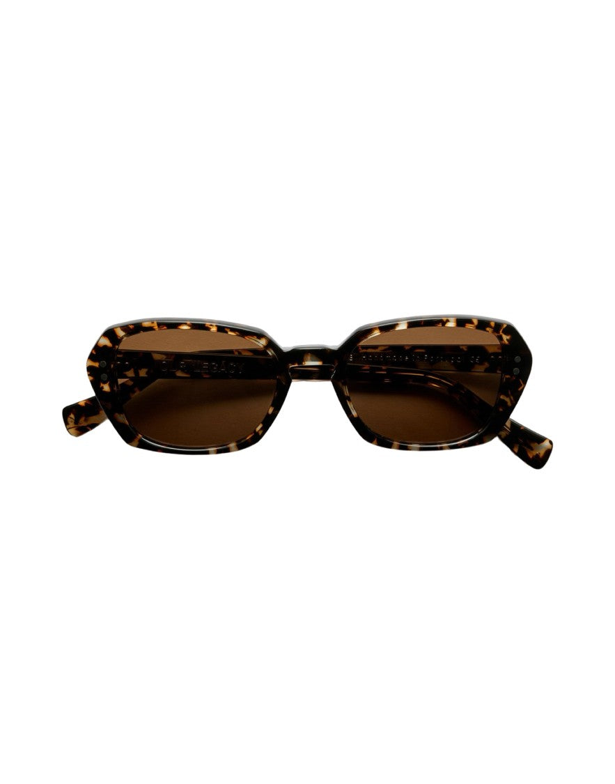 Our Legacy Rectangular Tortoiseshell Sunglasses With Slim Frame